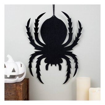 Felt Spider Decoration 40cm 