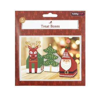 Christmas Treat Boxes 6 Pack  image number 6