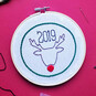 Cricut: How to Make an Embroidered Reindeer image number 1