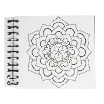 Mandala Pocket Colouring Book image number 4