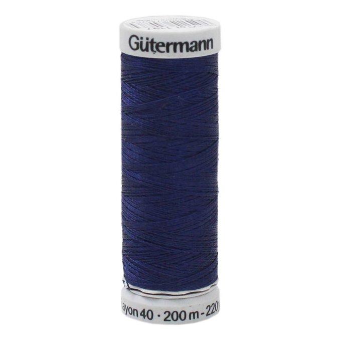 Gutermann Purple Sulky Rayon 40 Weight Thread 200m (1197) image number 1