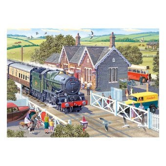 Otter House Village Station Jigsaw Puzzle 1000 Pieces