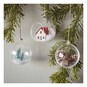 Fillable Baubles 6cm 6 Pack image number 3