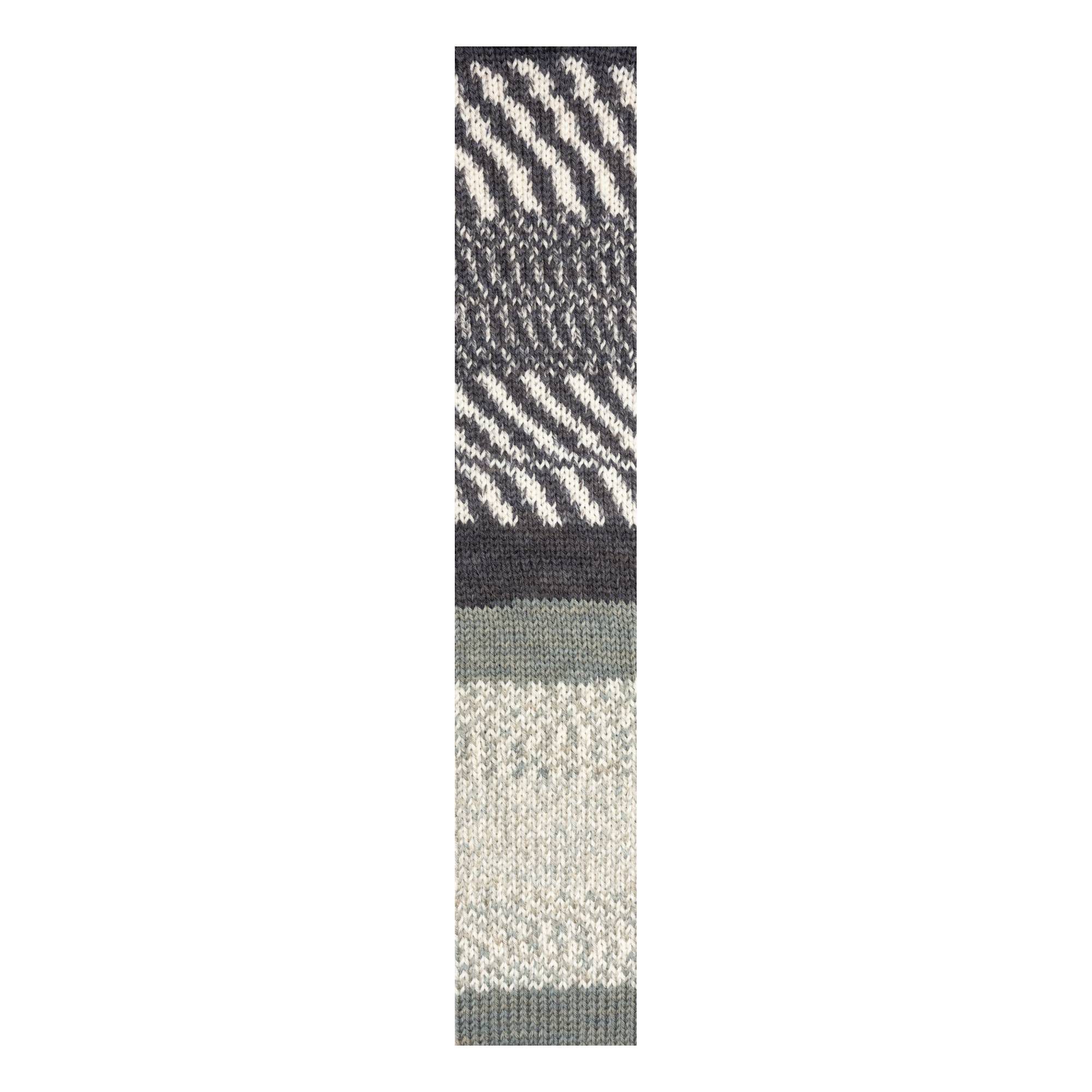 Lion Brand Charcoal Wool-Ease Fair Isle Yarn 150g | Hobbycraft