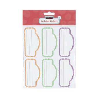 Polka Dot Jar Label Stickers 24 Pack image number 5