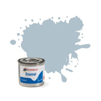 Humbrol Polished Steel Enamel Metalcote Paint 14ml (27003)