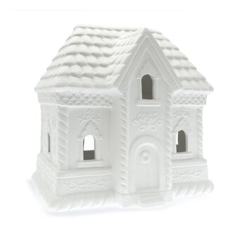 Ceramic Gingerbread House 31cm