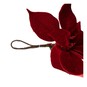 Red Poinsettia Garland 1.8m image number 4