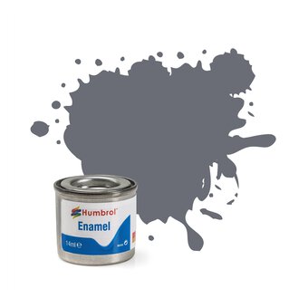 Humbrol Dark Admiral Grey Enamel Gloss Paint 14ml (5)