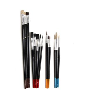 Royal Unicorn Handle Artist Paint Brush Variety 7 Piece Set