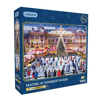 Gibsons Skating at Somerset House Jigsaw Puzzle 1000 Pieces