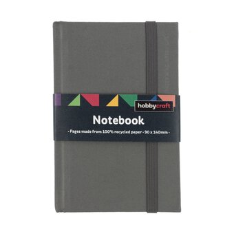 Grey Eco Notebook 9cm x 14cm image number 5