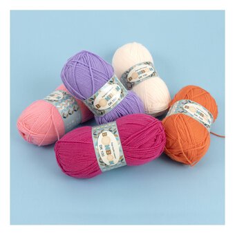 Fuchsia Bonbon DK Yarn 100g | Hobbycraft