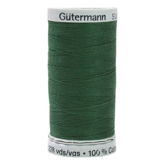 Gutermann Green Sulky Cotton Thread 30 Weight 300m (1174)