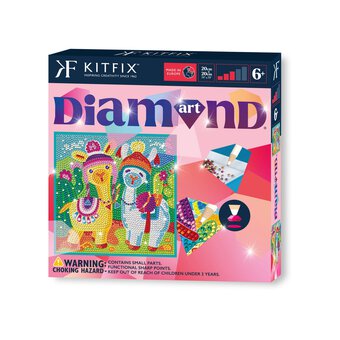 Kitfix Llama Diamond Art