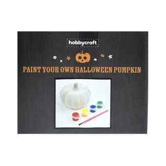 Paint Your Own Halloween Pumpkin Kit image number 4