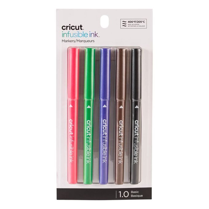 Cricut Joy 1mm Black & Green Infusible Ink Markers 3ct