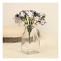 White and Purple Verbana Floral Pick 10cm image number 2