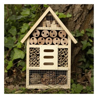 Wooden Insect House 20cm x 9cm x 30cm image number 2