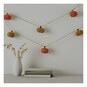 Orange Felt Pumpkin Garland 1.5m image number 1