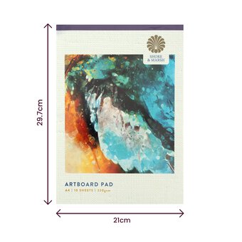 Shore & Marsh Artboard Pad A4 10 Sheets  image number 5