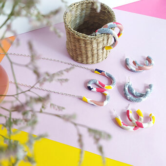 How to Make Terrazzo Jewellery with FIMO