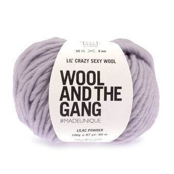 Wool and the Gang Lilac Powder Lil’ Crazy Sexy Wool 100g