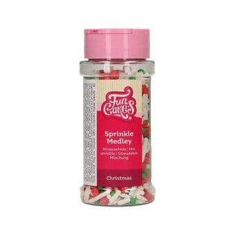 FunCakes Christmas Sprinkle Medley Mix 55g