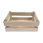 Mini Natural Wooden Crate 24cm x 16cm x 10cm image number 3