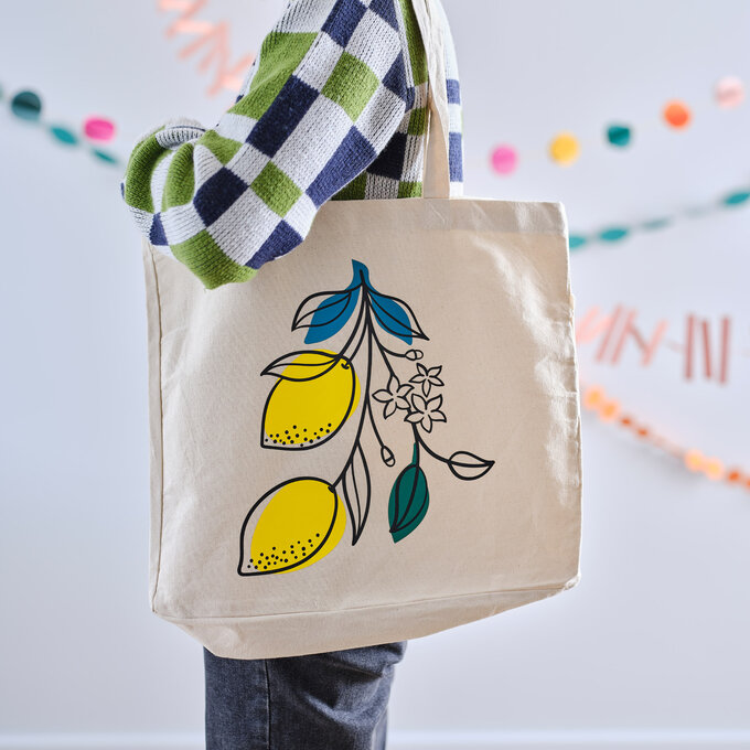 Design Your Own: Left Aligned Text Custom Tote Bags
