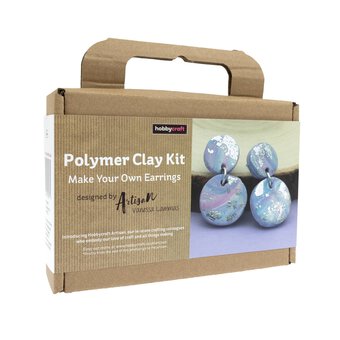 Make Your Own Earrings Polymer Clay Kit