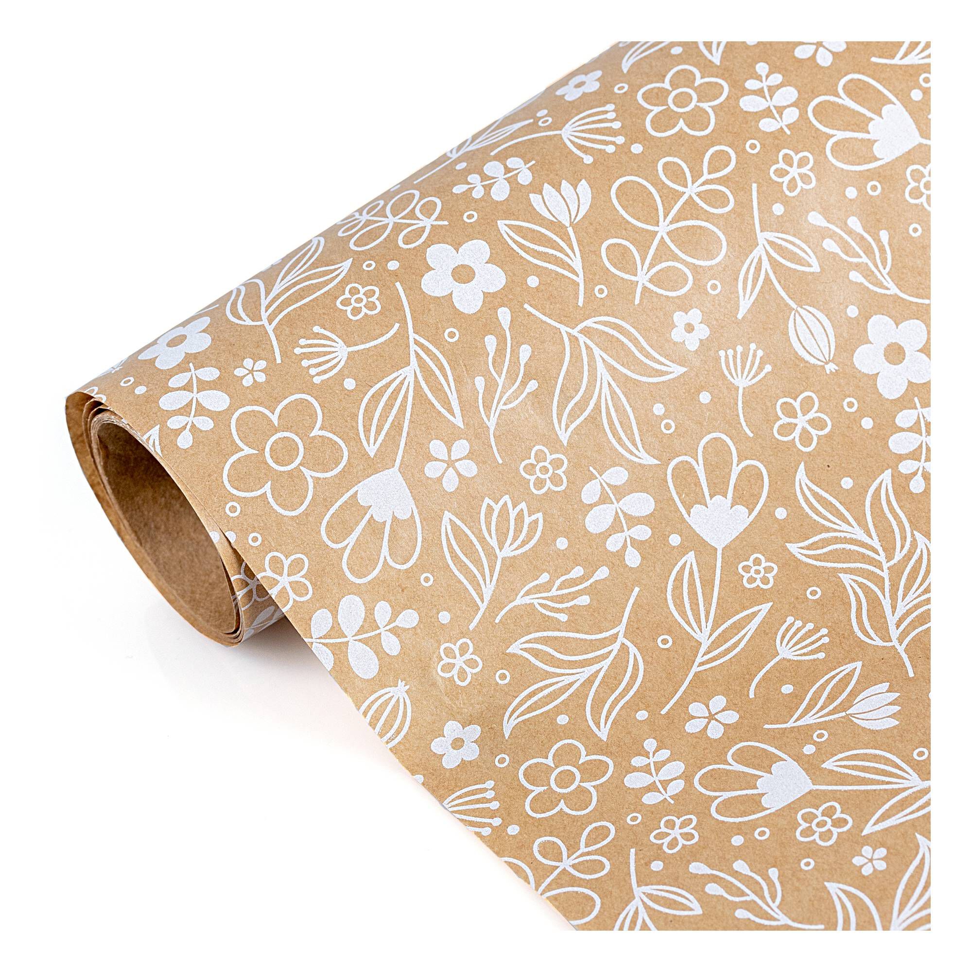 Assorted Kraft Fashion Wrapping Paper 69cm x 2m