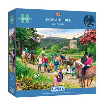 Gibsons Highland Hike Jigsaw Puzzle 1000 Pieces