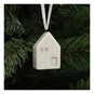 Hanging Glazed Ceramic House Decoration 5cm image number 3