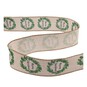 Christmas Wreath Wire Edge Ribbon 63mm x 3m image number 2