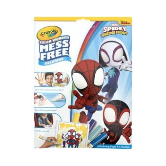 Crayola Spidey and His Amazing Friends Color Wonder Colouring Set