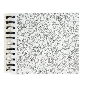 Floral Pocket Colouring Book image number 3