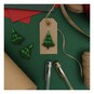 Green Christmas Tree Felt Toppers 4 Pack image number 3