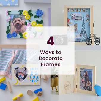 4 Ways to Decorate Frames