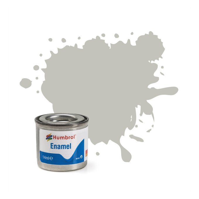 Humbrol Camo Grey Enamel Matt Paint 14ml (28) image number 1