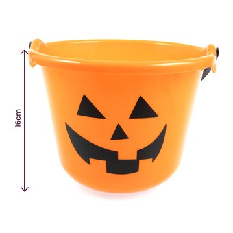 Light-Up Projector Pumpkin Bucket image number 5