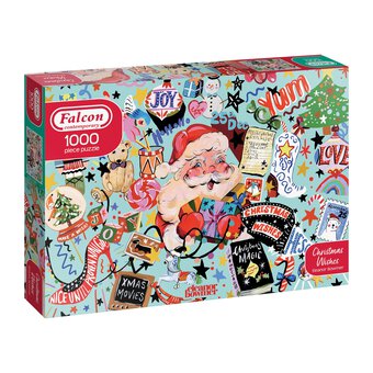 Falcon Christmas Wishes Jigsaw Puzzle 1000 Pieces