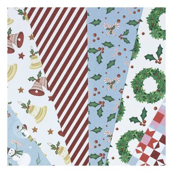 Holly Jolly Christmas 12 x 12 Inches Paper Pad 24 Sheets image number 4