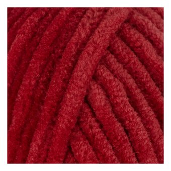 Knitcraft Red Plushie Pals Yarn 100g