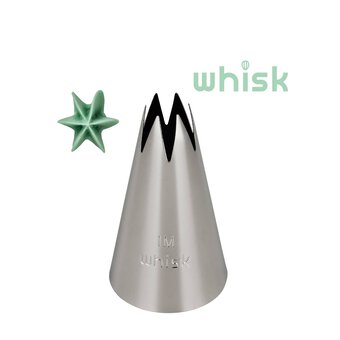 Whisk Open Star Tip No. 1M