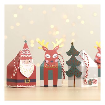 Christmas Treat Boxes 6 Pack 