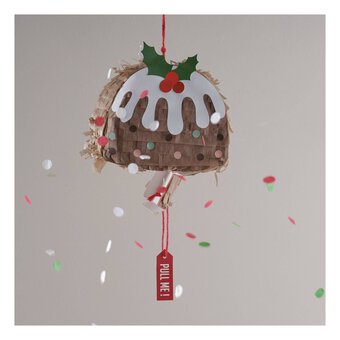 Mini Christmas Pudding Pinata