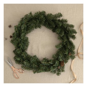 Artificial Fir Christmas Wreath 60cm image number 3