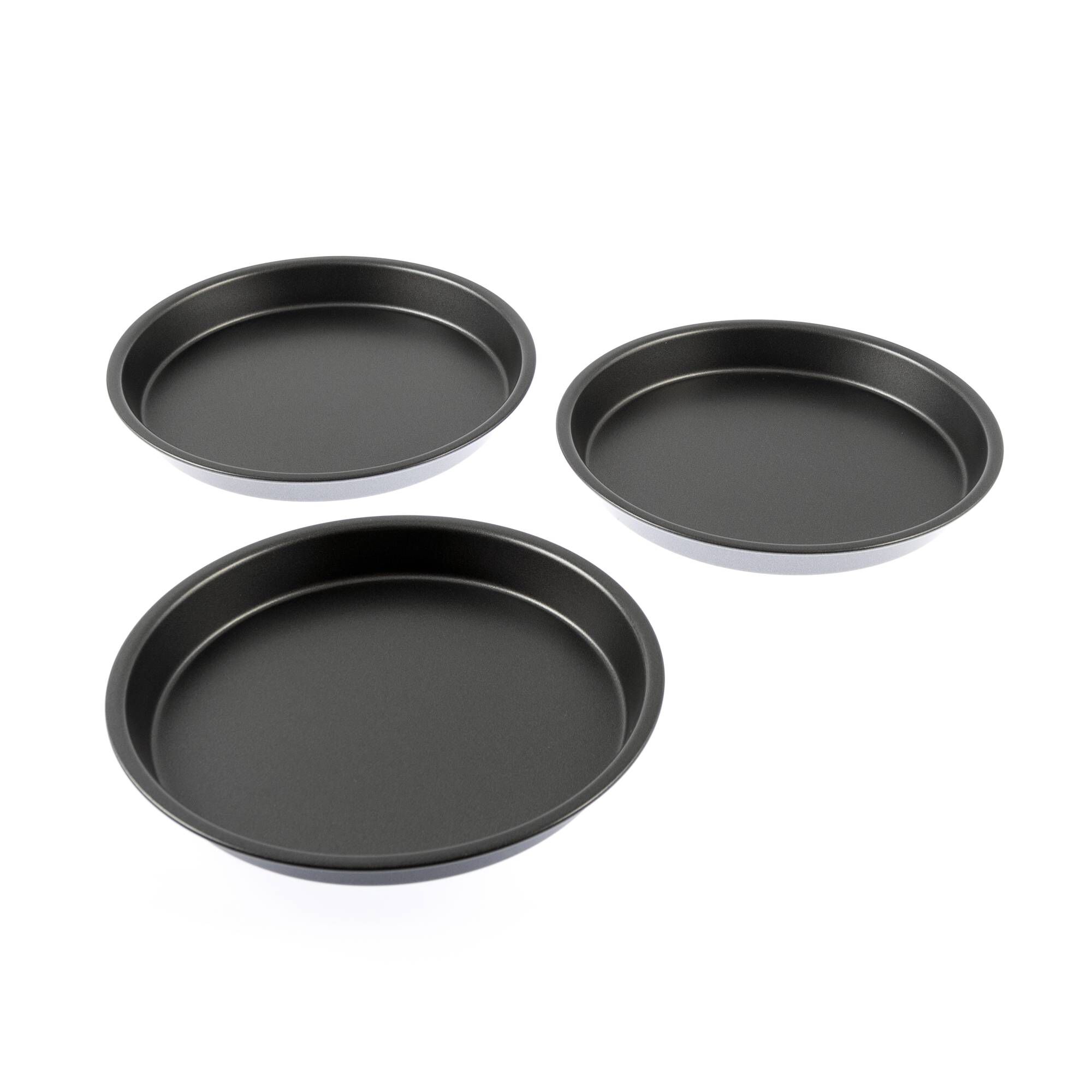 Buy 3 x Food Guru Round Non-Stick Cake Tin Pringform Pastry Mould Baking  Tin 20Cm Online | Brosa. Springform pans are so easy to use and removing  cakes from the tins has