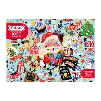 Falcon Christmas Wishes Jigsaw Puzzle 1000 Pieces